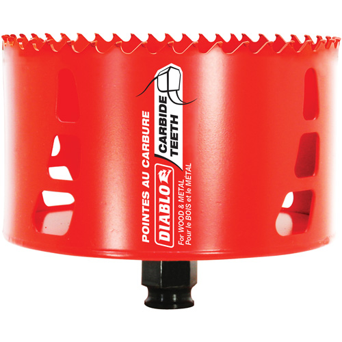 Scie cloche pour bois et m&eacute;tal, 4-1/2", Profondeur de la coupe 2-3/8", Carbure NRZ Safety Inc.