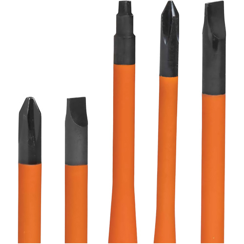 Slim-Tip Insulated Screwdriver Set, 1000 V, 6 Pcs NRZ Safety Inc.