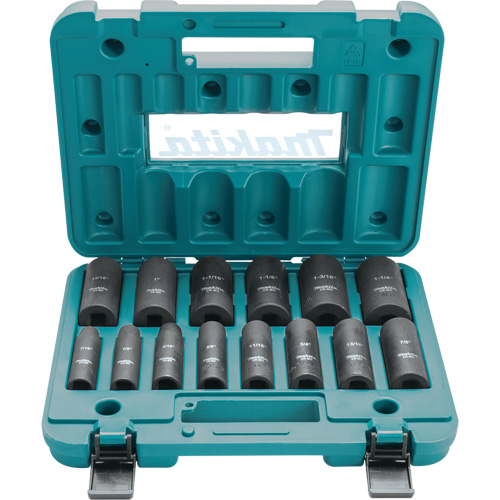 Jeu de douilles profondes, 14 Mcx, Chocs, Prise de 1/2", Profond NRZ Safety Inc.