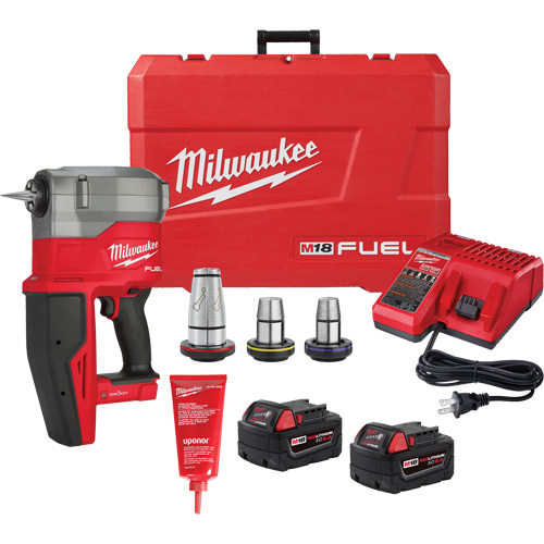 M18 Fuel ProPEX&reg; Cordless Expander Kit with One-Key NRZ Safety Inc.