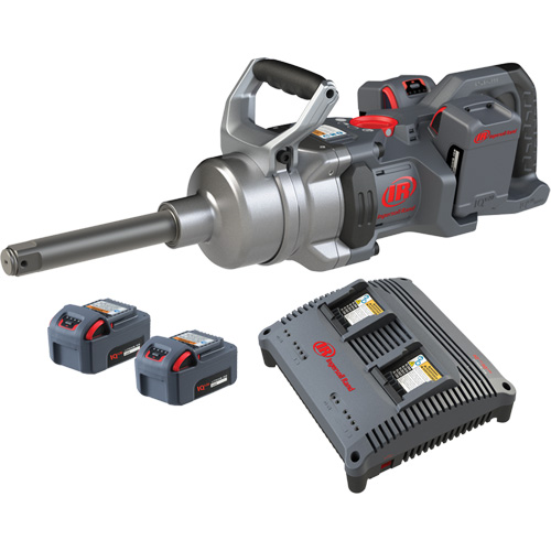 High Torque Cordless Impact Wrench Kit with 6" Anvil, 20 V, 1" Socket NRZ Safety Inc.