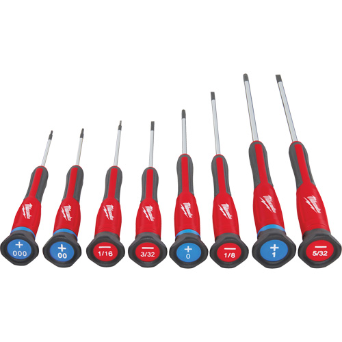 Jeu de tournevis de pr&eacute;cision, 8 mcx NRZ Safety Inc.
