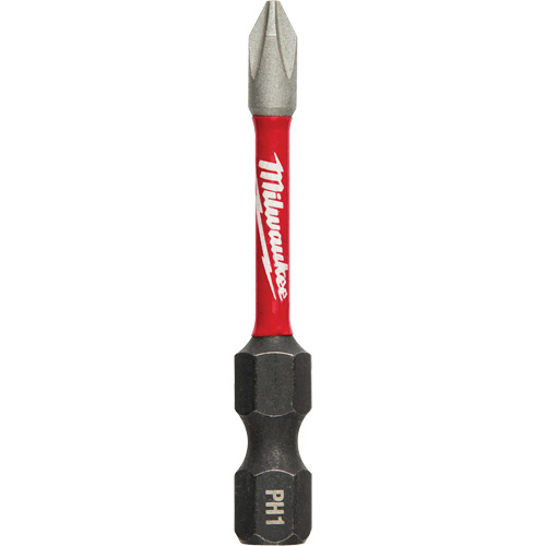 Embouts &agrave; percussion Shockwave Impact-Duty, Phillips, Embout #1, Prise 1/4", Longueur 2" NRZ Safety Inc.