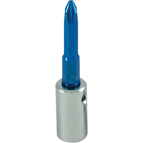 Blue Tip Screwdriver Bit, Phillips, #2, 1/4" Drive NRZ Safety Inc.