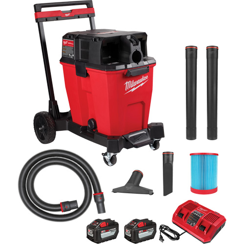 M18 Fuel Cordless Dual-Battery Wet/Dry Vacuum, 18 V, 12 gal. Capacity NRZ Safety Inc.