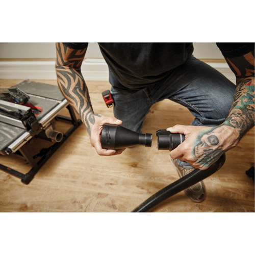 Ensemble dadaptateur dextraction de poussi&egrave;re 1-7/8" NRZ Safety Inc.