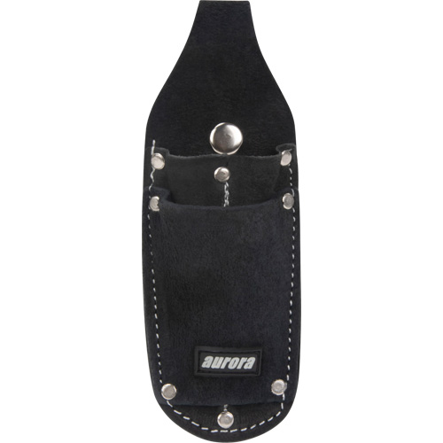 Utility Pouch, Knife Holder, Leather, 3 Pockets NRZ Safety Inc.