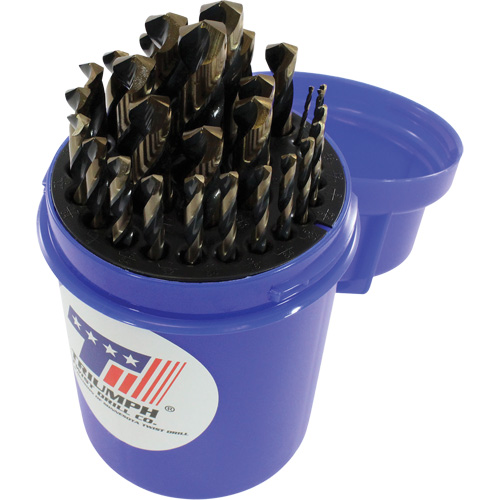 Jeu de forets Triumph, 115 morceaux, Acier rapide NRZ Safety Inc.