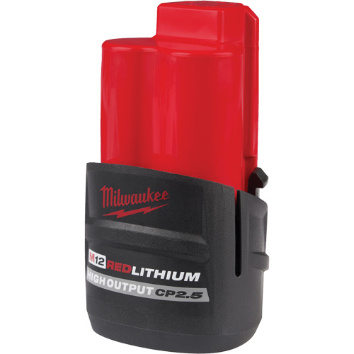 Batterie CP2.5 M12 Redlithium High Output, Lithium-ion, 12 V, 2,5 Ah NRZ Safety Inc.