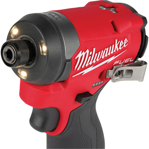 Ensemble de tournevis &agrave; percussion hex M12 Fuel, 1/4", 1500 lb-po Couple max., 12 V, Lithium-ion NRZ Safety Inc.