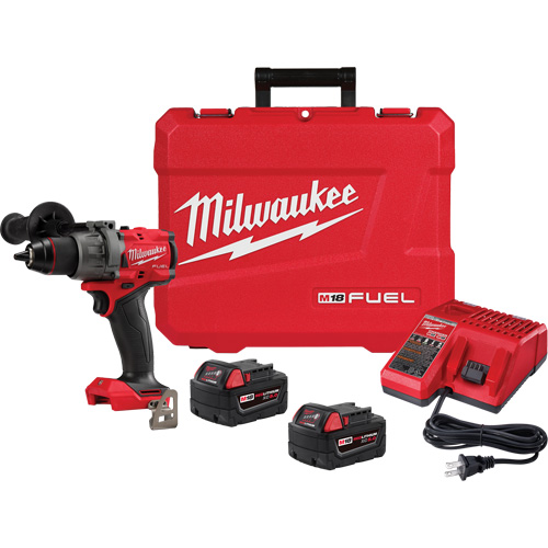 Ensemble perceuse/visseuse M18 FUEL, Lithium-ion, 18 V, Mandrin 1/2", Couple 1400 lp-po NRZ Safety Inc.