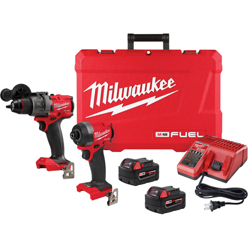 Ensemble de 2 outils combines perceuse et marteau M18 Fuel, Lithium-ion, 18 V NRZ Safety Inc.