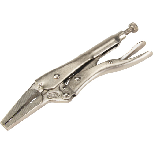 Locking Pliers with Wire Cutter, 6-1/2" Length, Long Nose NRZ Safety Inc.