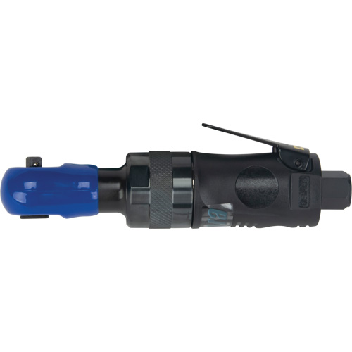 Stubby Industrial Air Ratchet Wrench, 1/4" Drive, 1/4" NPT, 3 CFM NRZ Safety Inc.