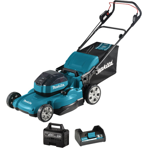 Brushless Cordless Lawnmower, Push Walk-Behind, Battery Powered, 21" Cutting Width NRZ Safety Inc.