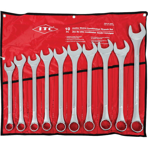 ICWJ-10M Jeu de cl&eacute; grand format, Combinaison, 10 morceaux, M&eacute;trique NRZ Safety Inc.