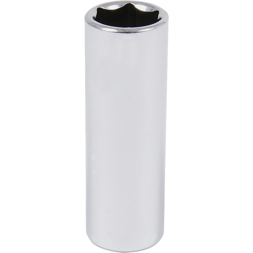 Douille chrom&eacute;e, 1-1/8", Prise 1/2", 6 pans, Profond NRZ Safety Inc.