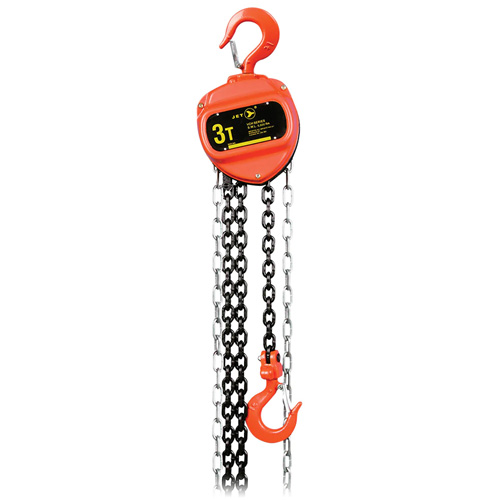 VCH Series Chain Hoist, 20' Lift, 6600 lbs. (3 tons) Capacity, Heat-Treated Alloy Steel Chain NRZ Safety Inc.