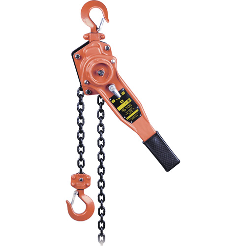 KLP-75-10 KLP Series Heavy-Duty Lever Chain Hoist, 10' Lift, 1500 lbs. (0.75 tons) Capacity NRZ Safety Inc.