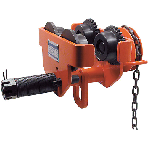 Chariot &agrave; engrenage pour usage intensif s&eacute;rie SGT, 10 000 lb (5 tonnes) Capacit&eacute;, 4-1/2" - 8-1/32" NRZ Safety Inc.