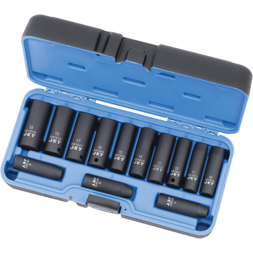 PS1338DM Jeux - douilles, 13 Mcx, Chocs, Prise de 3/8", Profond NRZ Safety Inc.