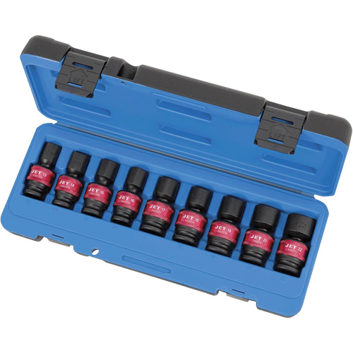 PSU912M Jeux de douilles universelles, 9 Mcx, Chocs, Prise de 1/2" NRZ Safety Inc.