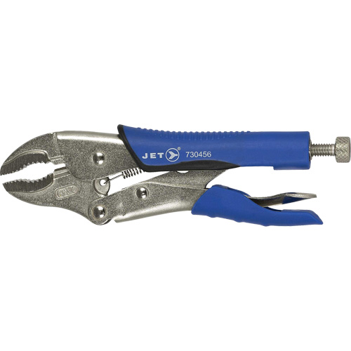 J7WRG Pince-&eacute;taux &agrave; m&acirc;choire courb&eacute;e, Longueur 7", M&acirc;choire courb&eacute;e NRZ Safety Inc.