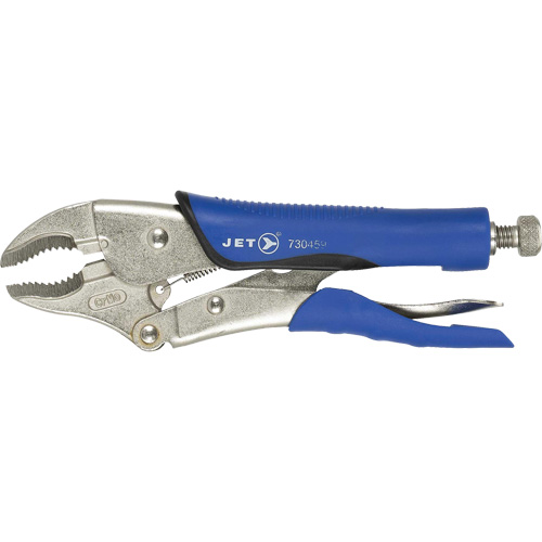 J10WRG Curved Jaw Locking Pliers, 10" Length, Curved Jaw NRZ Safety Inc.