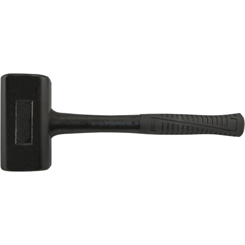 DB-100HD Marteaux monopi&egrave;ce &agrave; t&ecirc;te de massue sans rebond, 1 lb, Prise Textur&eacute;, 12" lo NRZ Safety Inc.