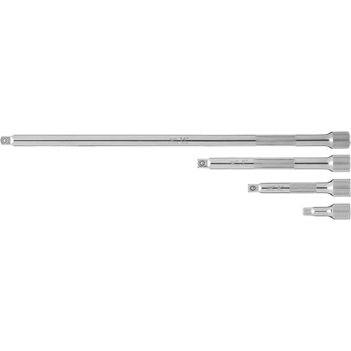 Jeu de rallonges prise, Prise de 1/4", Fini Chrome, 4 Mcx NRZ Safety Inc.