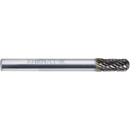 C1-DC Fraise au carbure &agrave; bout arrondi JET-KUT GP, 1/4" dia. NRZ Safety Inc.