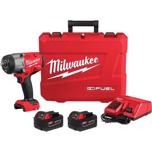 M18 Fuel High Torque Impact Wrench with Friction Ring Kit, 18 V, 1/2" Socket NRZ Safety Inc.