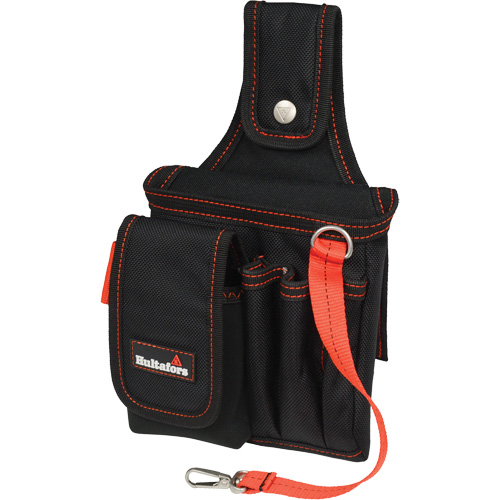 Petite poche pour technicien, Polyester balistique, Noir/Rouge NRZ Safety Inc.