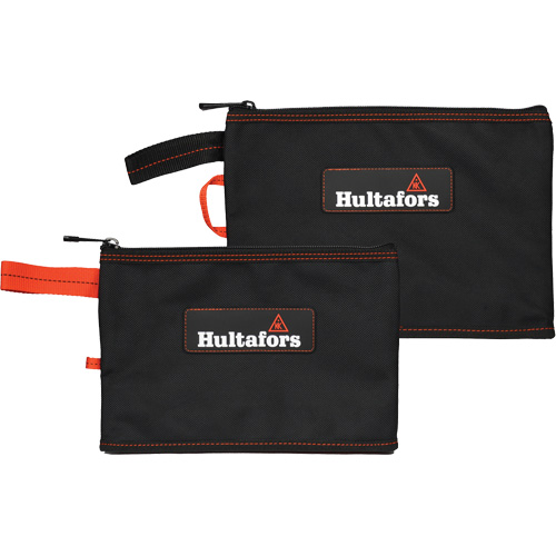 Sac &agrave; fermeture &eacute;clair polyvalent, Polyester balistique, Noir/Rouge NRZ Safety Inc.