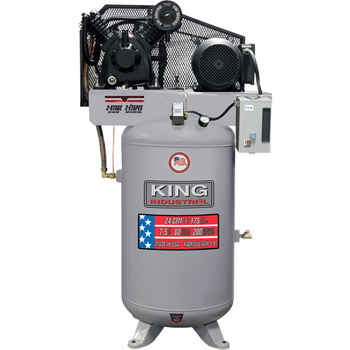 2-Stage Air Compressor, 80 Gal. (96 US Gal) NRZ Safety Inc.