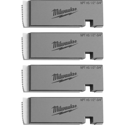 NPT Universal Pipe Threading Dies, For Pipe Size 1/2"-3/4", High Speed Steel NRZ Safety Inc.