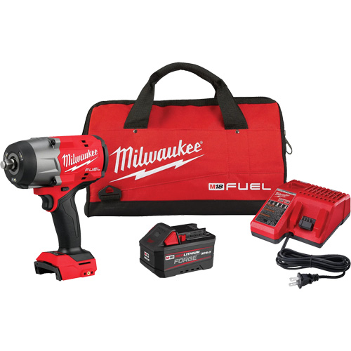 M18 Fuel High Torque Impact Wrench with Friction Ring RedLithium Forge Kit, 18 V, 1/2" Socket NRZ Safety Inc.