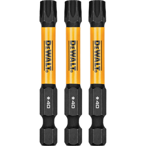 Forets pour tournevis &agrave; chocs FLEXTORQ 3 mcx, Torx, T-40, Prise 1/4" NRZ Safety Inc.