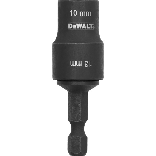 Tourne-&eacute;crou &agrave; double embout d&eacute;tachable FLEXTORQ, 13 mm prise, 4-4/5" lo, Magn&eacute;tique NRZ Safety Inc.