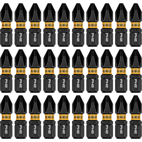 Jeu de forets &agrave; chocs FLEXTORQ 30 mcx, Phillips, #2, Prise 1/4" NRZ Safety Inc.