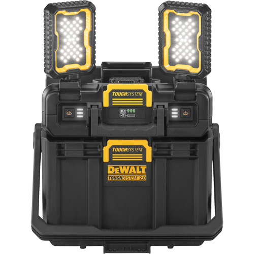 Baladeuse ajustable ToughSystem 2.0 avec rangement, 16" x 11" x 14", Noir/Jaune NRZ Safety Inc.