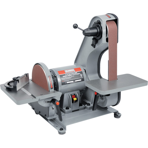Ponceuse &agrave; bande & disque, 1" la x 42"/2" la x 42" lo Bande, 8" Disque NRZ Safety Inc.