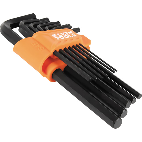 L-Style Long Hex Key Set, 12 Pcs., Imperial NRZ Safety Inc.