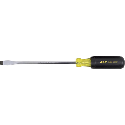JKSS-8R Tournevis &agrave; fente, Tige de 3/8", Ronde, 8" lo, Prise en Coussin&eacute;e NRZ Safety Inc.