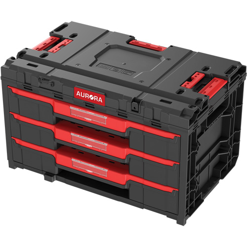 Arx&reg; 3-Drawer Toolbox, 23-1/10" x 15" x 13-2/5", Black NRZ Safety Inc.