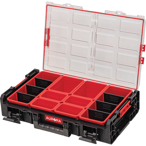 Organisateur 2 fois tr&egrave;s-grand avec bacs Arx, 23" x 15-1/5" x 6-4/5", Noir NRZ Safety Inc.
