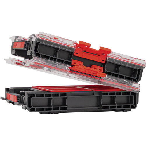 Arx Medium Organizer with Bins, 10-3/10" x 14-3/10" x 3", Black NRZ Safety Inc.