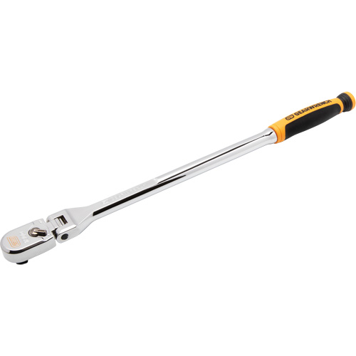 120XP Dual Material Handle Flex Head Teardrop Ratchet NRZ Safety Inc.