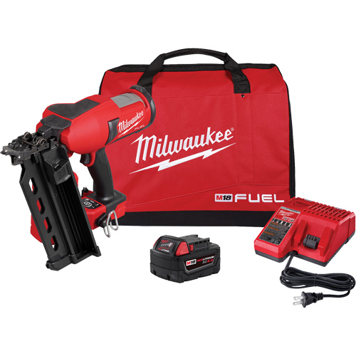 Fuel Duplex Nailer Kit, 18 V, Lithium-Ion NRZ Safety Inc.