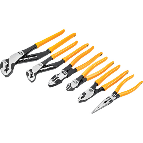 PITBULL Dipped Handle Mixed Plier Set, 6 Pieces NRZ Safety Inc.